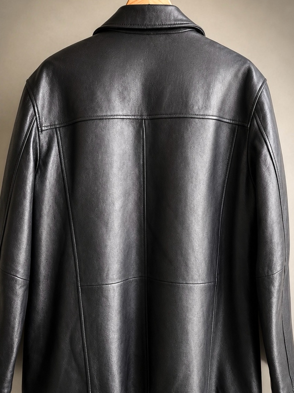Vintage Danier Genuine Leather Jacket Men’s Large | Like New w/Garment Bag - Picture 11 of 13